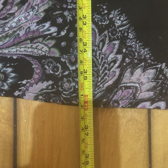 Vintage Y2K Dressbarn Womens Maxi Skirt Black Multicolor Sz 18W Whimsical Fairy - Picture 6 of 9